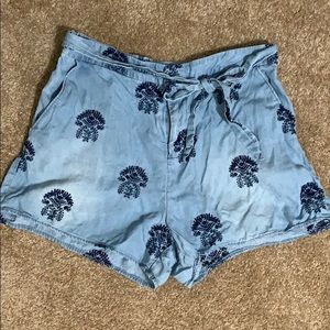 Knox Rose embroidered shorts